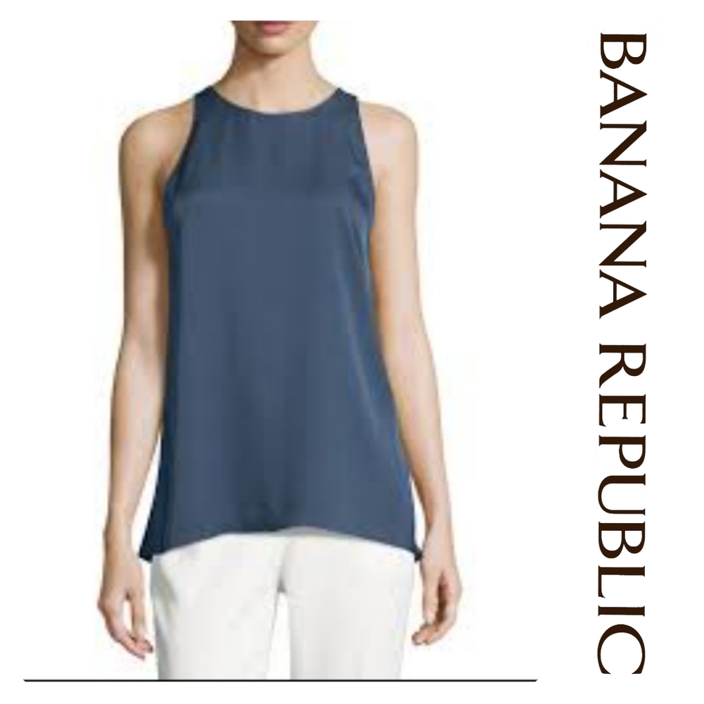 Banana Republic | Crew Neck Sleeveless Blouse XS